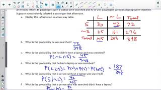 Conditional Probability Video 2