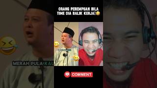 Ustaz Syamsul Debat - Orang Perempuan Time Balik Kerja?shorts dailychallenge islamicvideo lawak