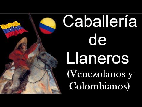 Caballería de Llaneros. Guerreros de la Historia.
