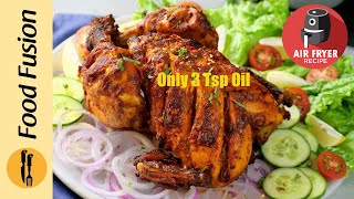 Air Fried Chicken Chargha \/ whole chicken Recipe By Food Fusion (Ramzan Special Recipe)