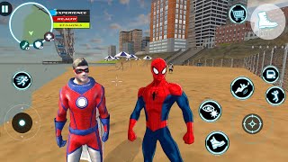 Süper Kahraman Örümcek Adam Oyunu - Rope Hero Vice Town by Naxeex New Update #1 - Android Gameplay