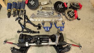 Fully replacing all the suspension in a Honda civic