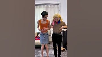 Thumbnail of Harley Quinn and the Joker get dressed in the wrong way。#Harley Quinn #joker
