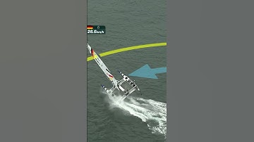The Germans playing fast and loose in Sydney 😅 #SailGP #racing #sailing