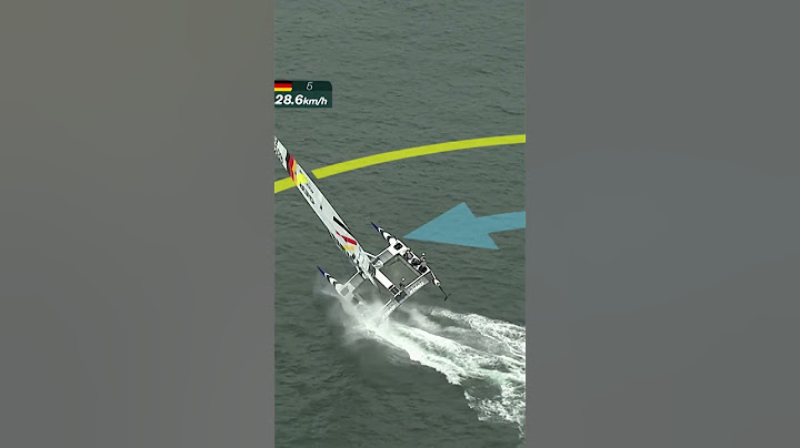 The Germans playing fast and loose in Sydney 😅 #SailGP #racing #sailing