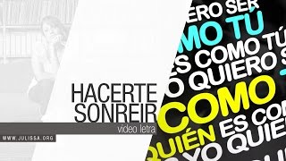 JULISSA | Hacerte Sonreir (Video Letra) chords