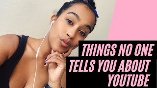 THINGS I WISH I KNEW BEFORE STARTING A YOUTUBE CHANNEL | SOUTH AFRICAN YOUTUBER