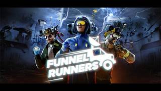 FIRST TIME playing Funnel Runners with @Mushr00msauce & @P4G5 screenshot 5