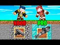 ARMA NOOB DA 1 VS ARMA PRO DA 1.000.000! - MINECRAFT