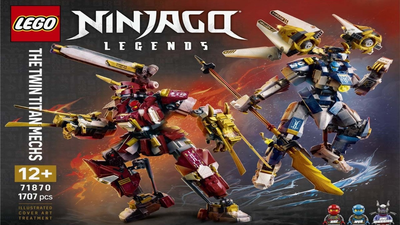 Ninjago - The Twin Titan Mechs - Legends LEGO instructions