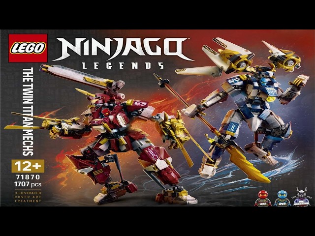 LEGO Instructions - Ninjago - 71870 - The Twin Titan Mechs