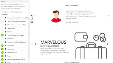 How to set positions of homepage modules? (Prestashop 1.7)