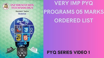 Web Designing important PYQ |HTML PYQ |HTML PROGRAM PYQ |HSC IT EXAM PYQ | CLASS 12 | Ordered list |