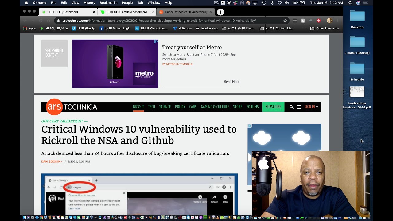 Critical Windows 10 vulnerability used to Rickroll the NSA - YouTube