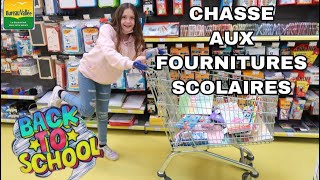 CHASSE AUX FOURNITURES SCOLAIRES 2021