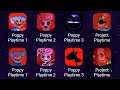 Poppy Playtime Chapter 1 VS Poppy Playtime Chapter 2 VS Poppy Playtime Chapter3 VS ProjectPlaytime33