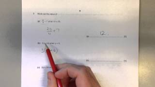 OCR GCSE Maths Nov 2014 paper 2 Q07