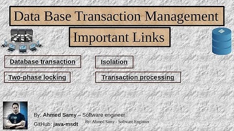 Database Transaction {ACID Properites}{Arabic   بالعربى}