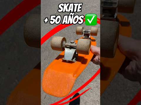 ❌ COMPRÉ UN SKATE MUY ANTIGUO : SANCHESKI TOP 1975 ✅🎯 #skateboarding #skate
