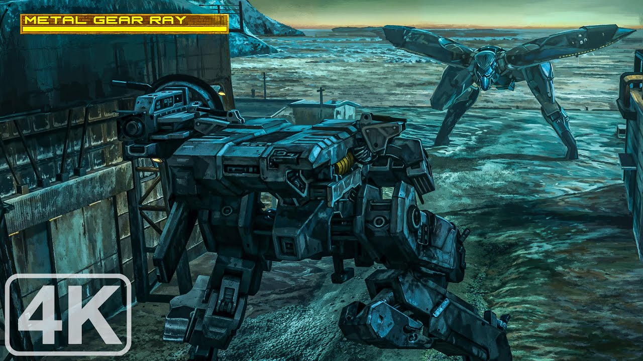 Metal Gear Rex Vs Metal Gear RayMetal Gear Solid 44K|60