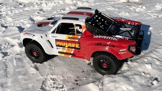 NEW ARRMA Mojave 4S Unboxing and SNOW BASH First Run! - Netcruzer RC
