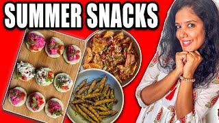 3 Summer Snacks Recipes 
