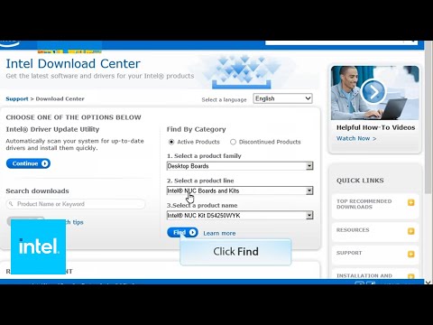 Express BIOS Update Demo | Intel