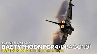 RAF Typhoon DRAGON01 • IWM Duxford - Flying Finale