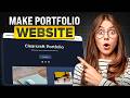How To Make a Portfolio Website Using AI (2026) 🔥 Step-by-Step