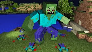 Zombie Apocalypse - Minecraft Animation