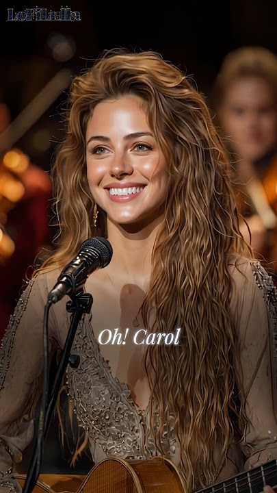 Oh! Carol Lyrics 2 - Neil Sedaka #lyricsvideo #shorts #nostalgia