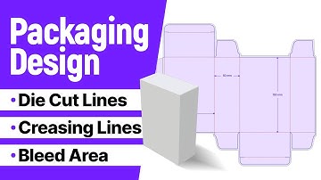 Packaging Design - How To Create Die Cut Lines, Creasing Lines, Bleed Are | Pacdora