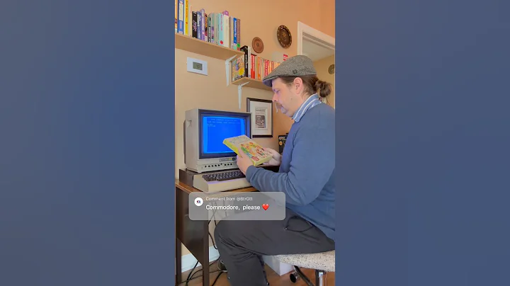 Printing retro Easter pixel art using a Commodore 64, PrintMaster & MPS-801 dot matrix printer! #80s