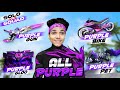 Free fire but only in purple  solo vs squad challenge  pro nation pnharsh