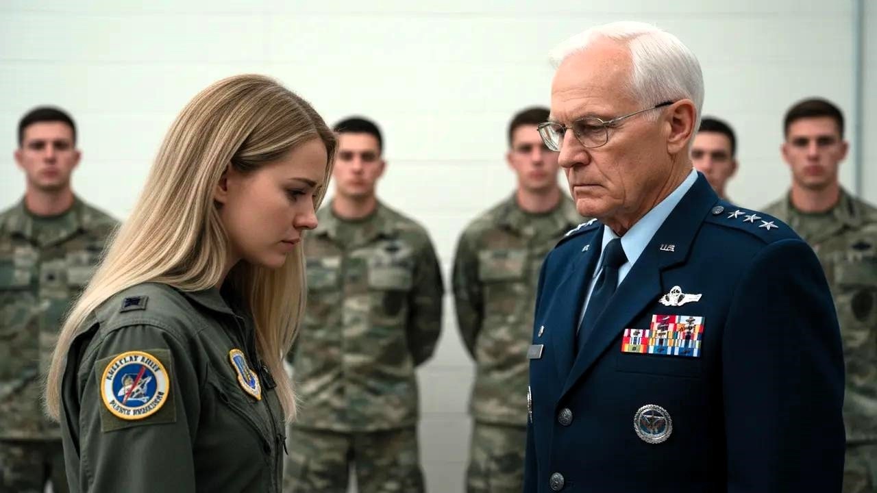 Sara została upokorzona za starą kurtkę – aż generał rozpoznał naszywkę i wszystko się zmieniło