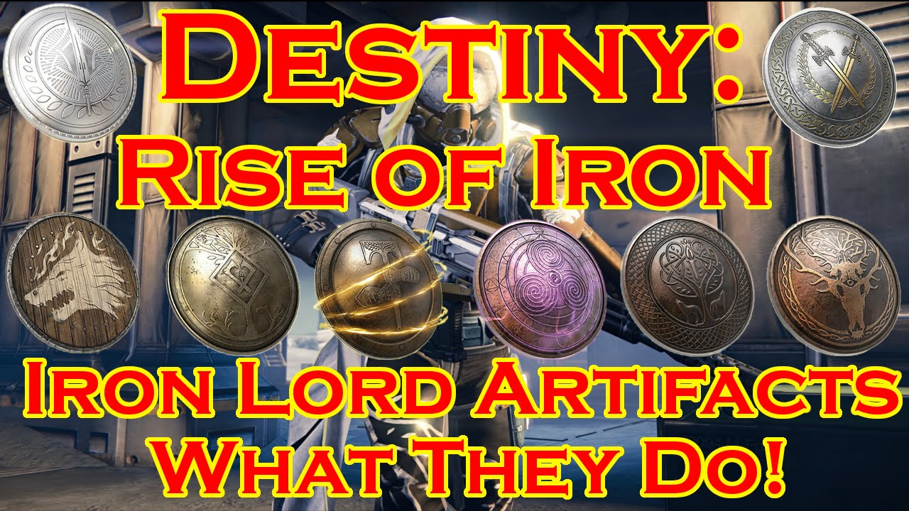 Destiny: Rise of Iron - Iron Lord Artifacts, What They Do!