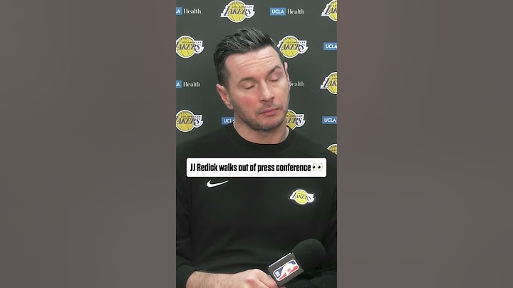 JJ Redick walked out of his press conference 👀 #shorts