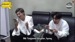 [INDO SUB] 210913 [BANGTAN BOMB] Hotteok Time During Break - BTS (방탄소년단)