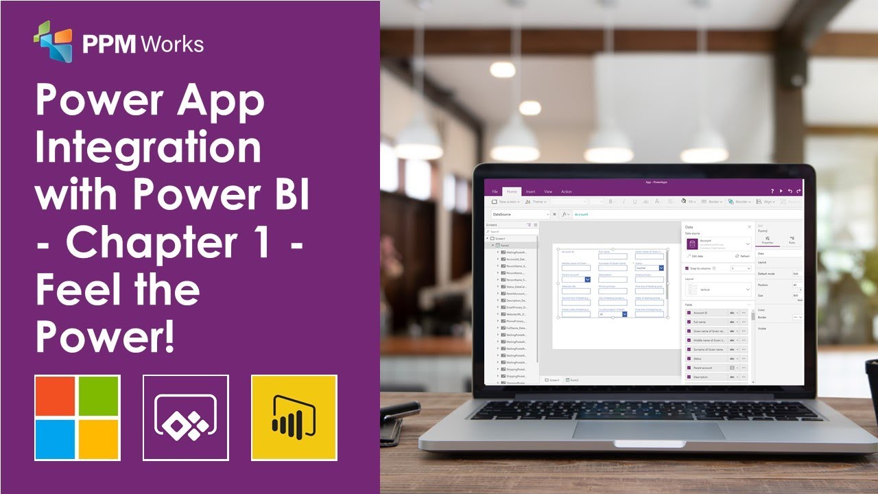 Power App Integration with Power BI - Chapter 1 - Feel the Power! - YouTube