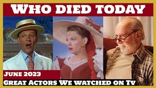 9 Famous Celebrities Who Died Today 22Nd June - Remembering Big Stars - 2023