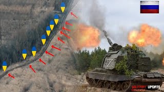 Момент паники Украинский танковый конвой попал в засаду России