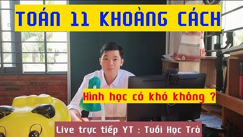 Bài toán tìm khoảng cách trong không gian năm 2024