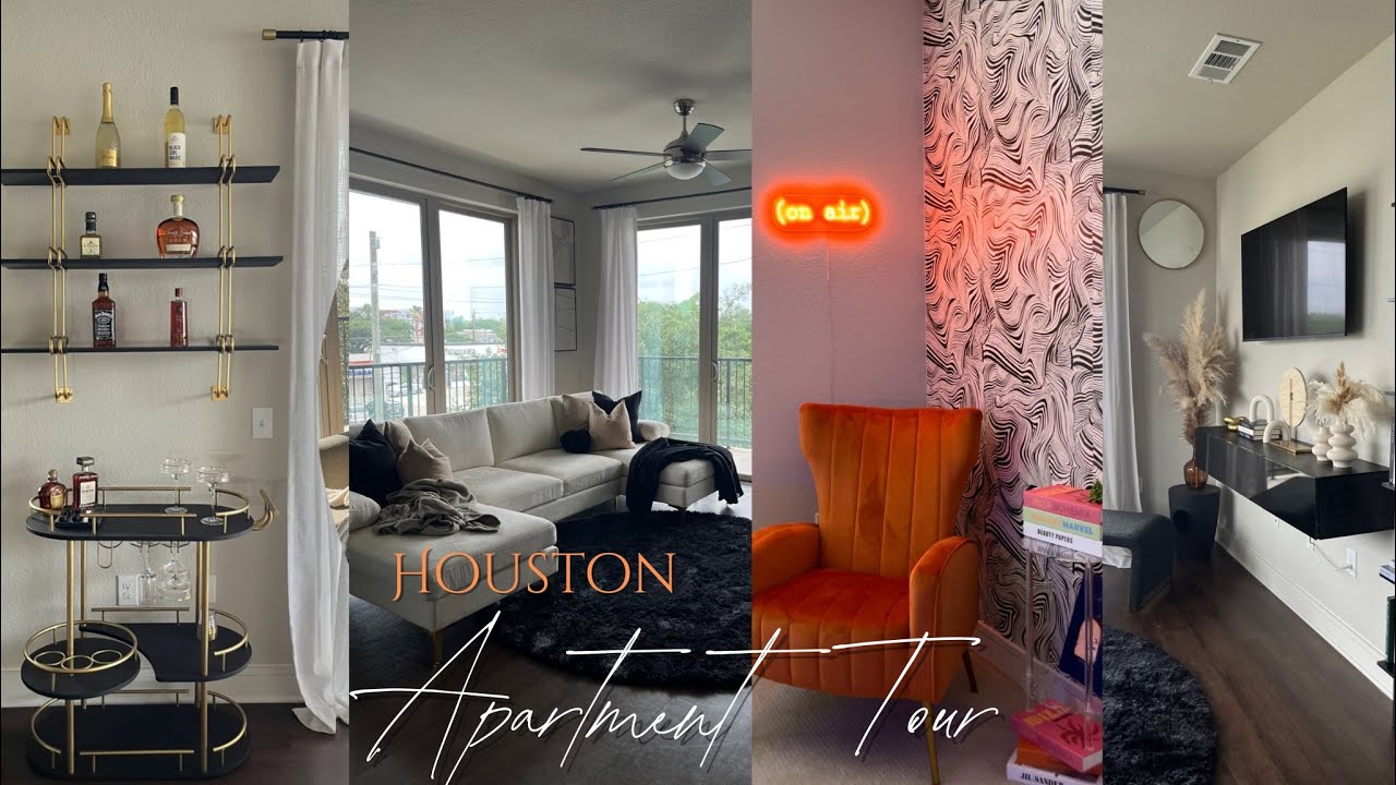 MY LUXURY APARTMENT TOUR! HOUSTON,TX AMAZON FINDS IN 2024!!