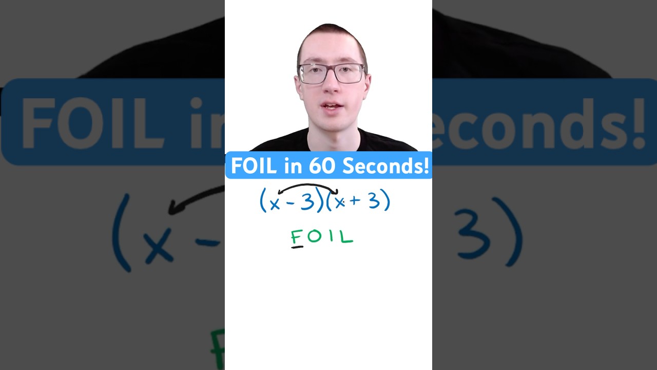 FOIL Explained in 60 Seconds! - YouTube