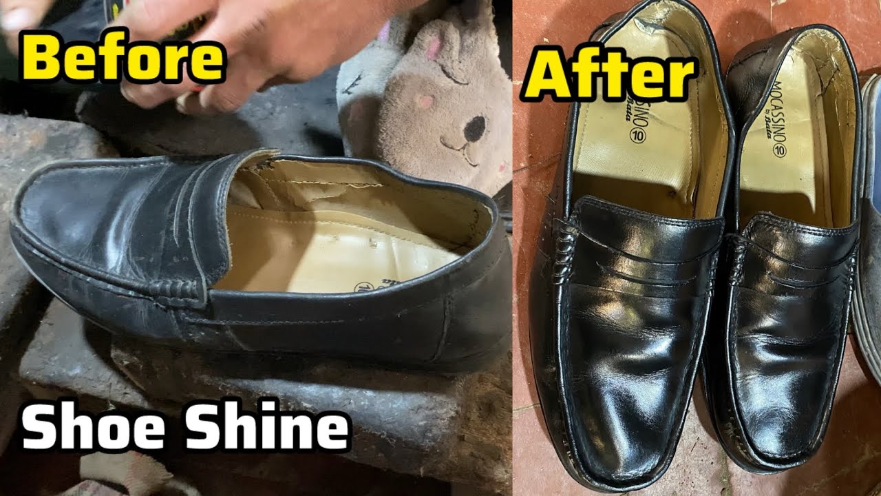 Professional Shoe Shine ASMR | Clean, Polish & Shine