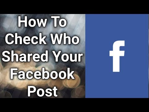 How To Know Who Shared Your Facebook Post 2022