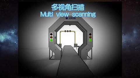 Multi View Scanning -Dual view Roller Transport/Container Vehicle X-ray Security System