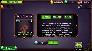 How to breed rare potbelly (plant island)