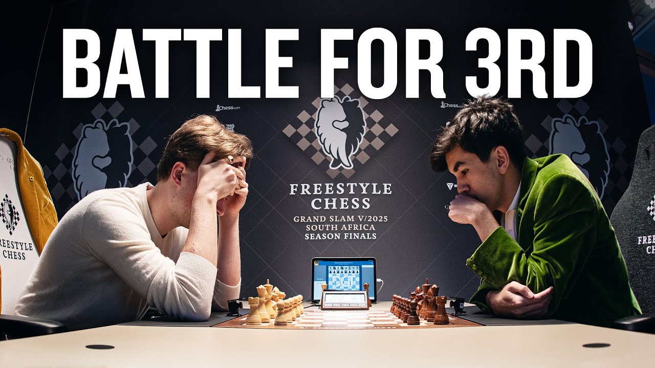 The DECISIVE moves in the match for 3rd place | Freestyle Chess Grand Slam South Africa V