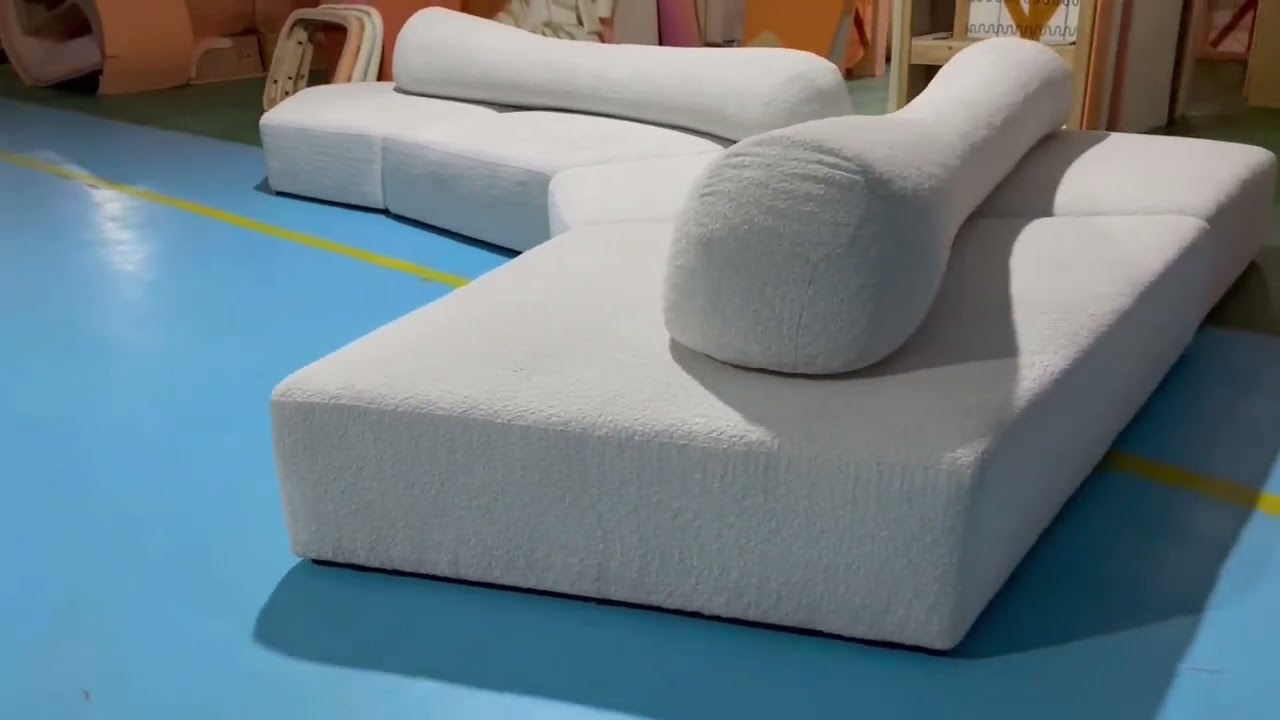 KABASA JULY NEW ARRIVAL Corner modular sectional boucle fabric sofa couch made in CHINA| Sectional